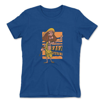 Indian Guru - Baba Marley Womens T-Shirt in Royal color